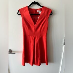 French Connection Red/Orange dress